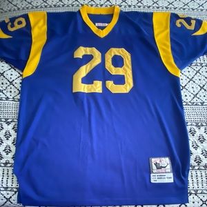 M&N Eric Dickerson Rams jersey sz 54 (2x)